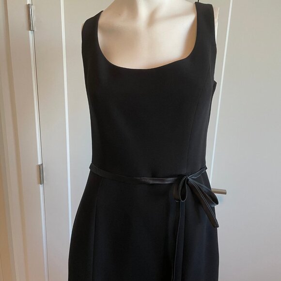 Wayne Clark Designer Special Occasion Lined Cocktail Dress Black Sz 8 US/10 CDN - Picture 11 of 12